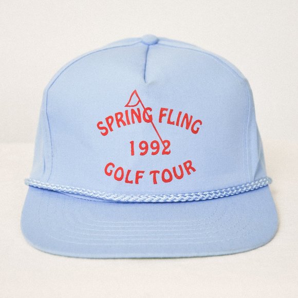 Vintage 1992 Golf Tour Ball Cap Hat - Picture 1 of 9